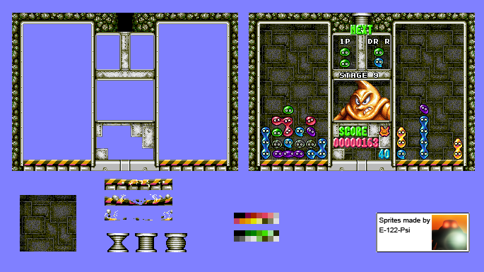 Sonic the Hedgehog Customs - Mean Bean Machine Stage 9-12 (Genesis-Style)