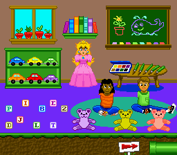Mario's Early Years!: Preschool Fun (USA) - School
