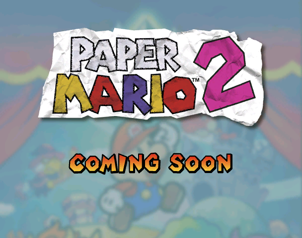 Paper Mario: The Thousand-Year Door - "Coming Soon" Image