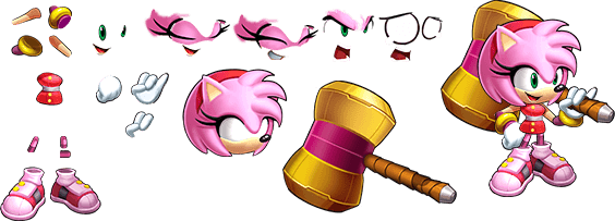 Pocket All-Star Smash Bros. (Bootleg) - Amy Rose