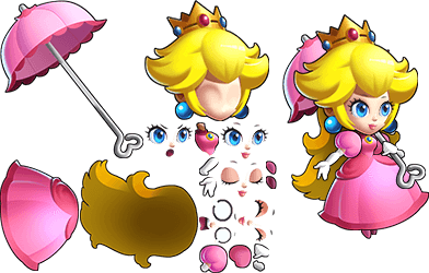 Pocket All-Star Smash Bros. (Bootleg) - Princess Peach