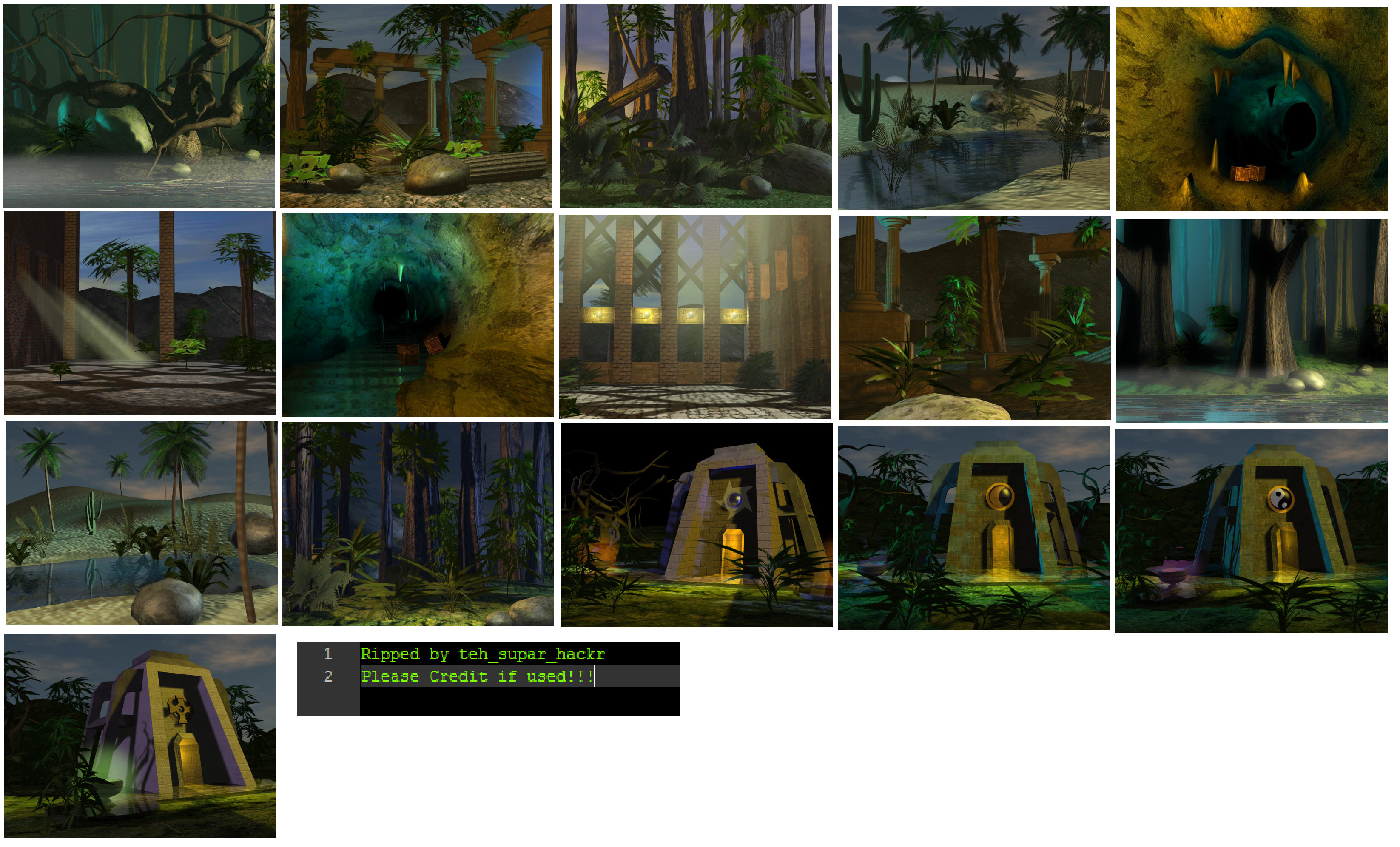 Brick Quest 2 - Backgrounds