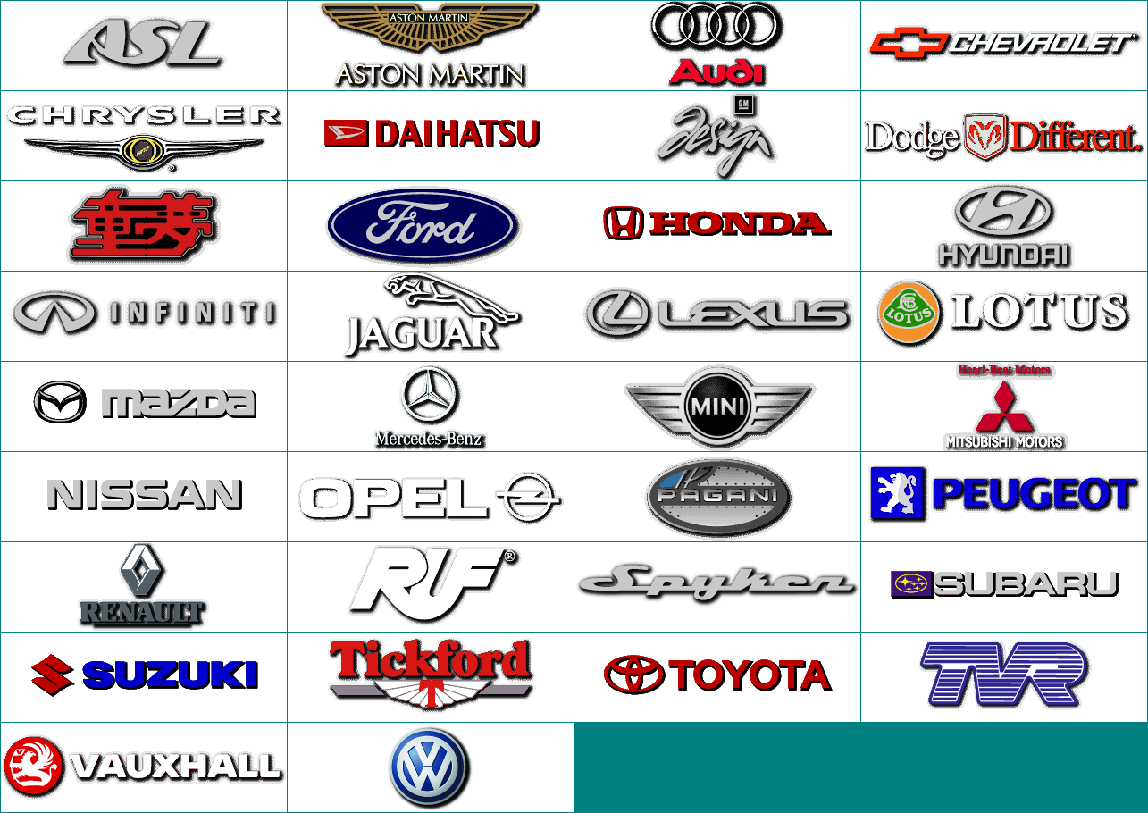 Manufacturer Logos