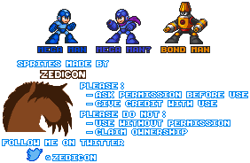 Mega Man? & Bond Man (Mega Man 7-Style)