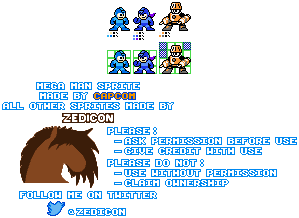 Mega Man Customs - Mega Man? & Bond Man (NES-Style)