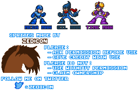 Mega Man Customs - Oil Man & Time Man (Mega Man 7-Style)