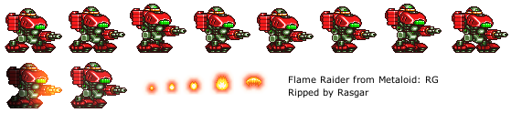 Metaloid: Reactor Guardian - Flame Raider