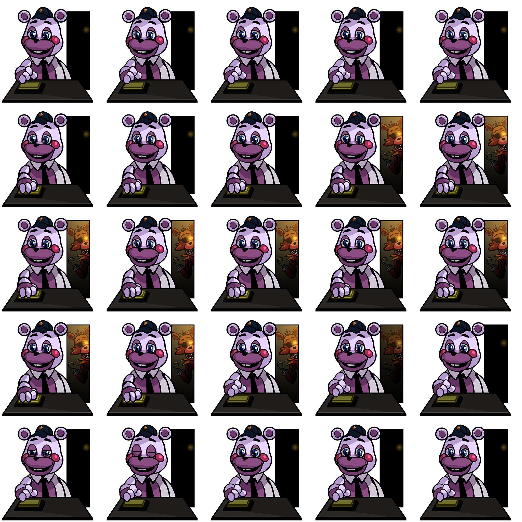 Menu Sprites (FNAF)