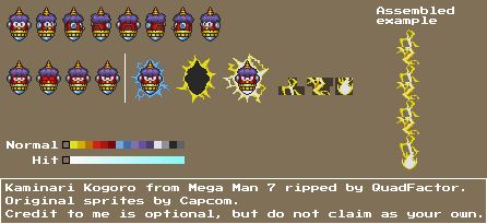 Mega Man 7 - Kaminari Kogoro