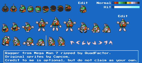 Mega Man 7 - Ragger