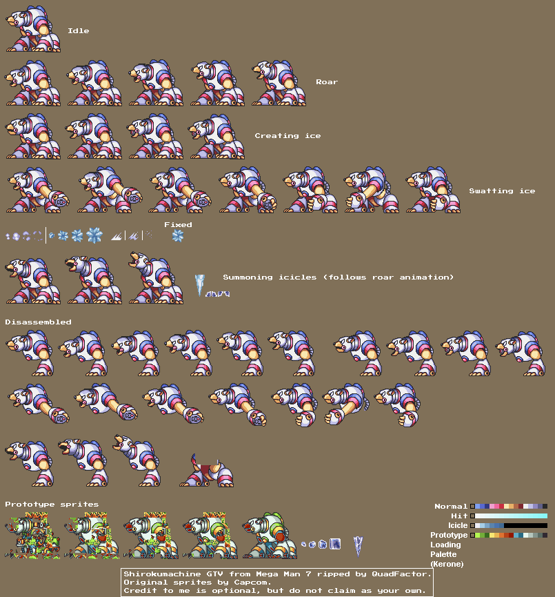 Mega Man 7 - Shirokumachine GTV