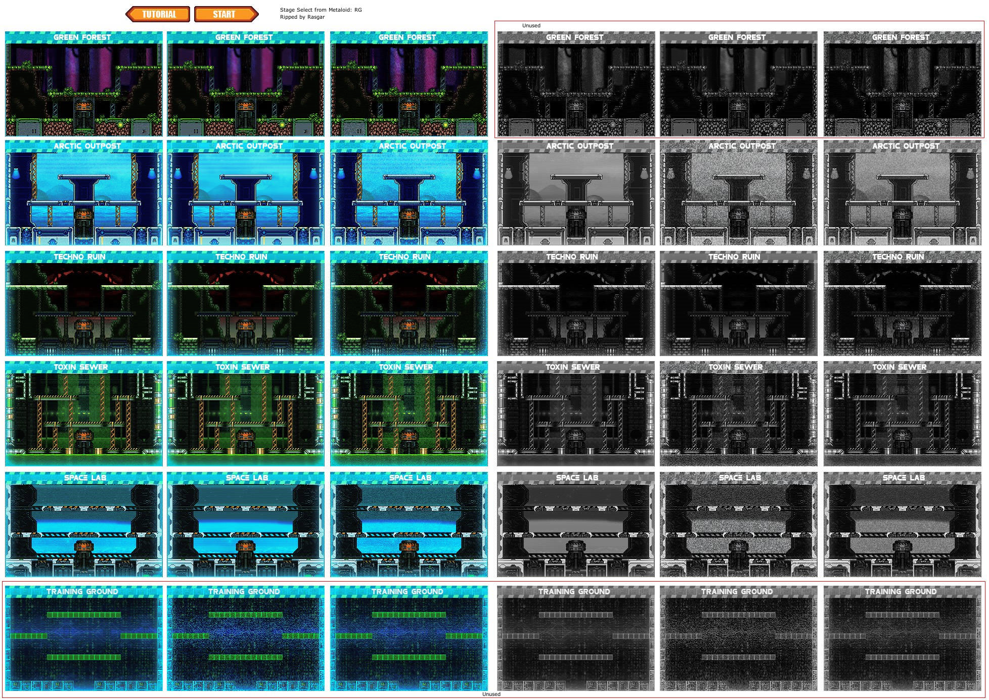 Metaloid: Reactor Guardian - Stage Select