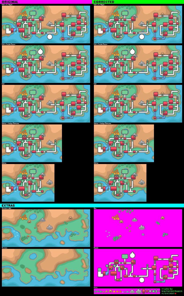 Full World Map + Objects