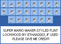 Sony Pictures Customs - Flint Lockwood (Super Mario Maker-Style)