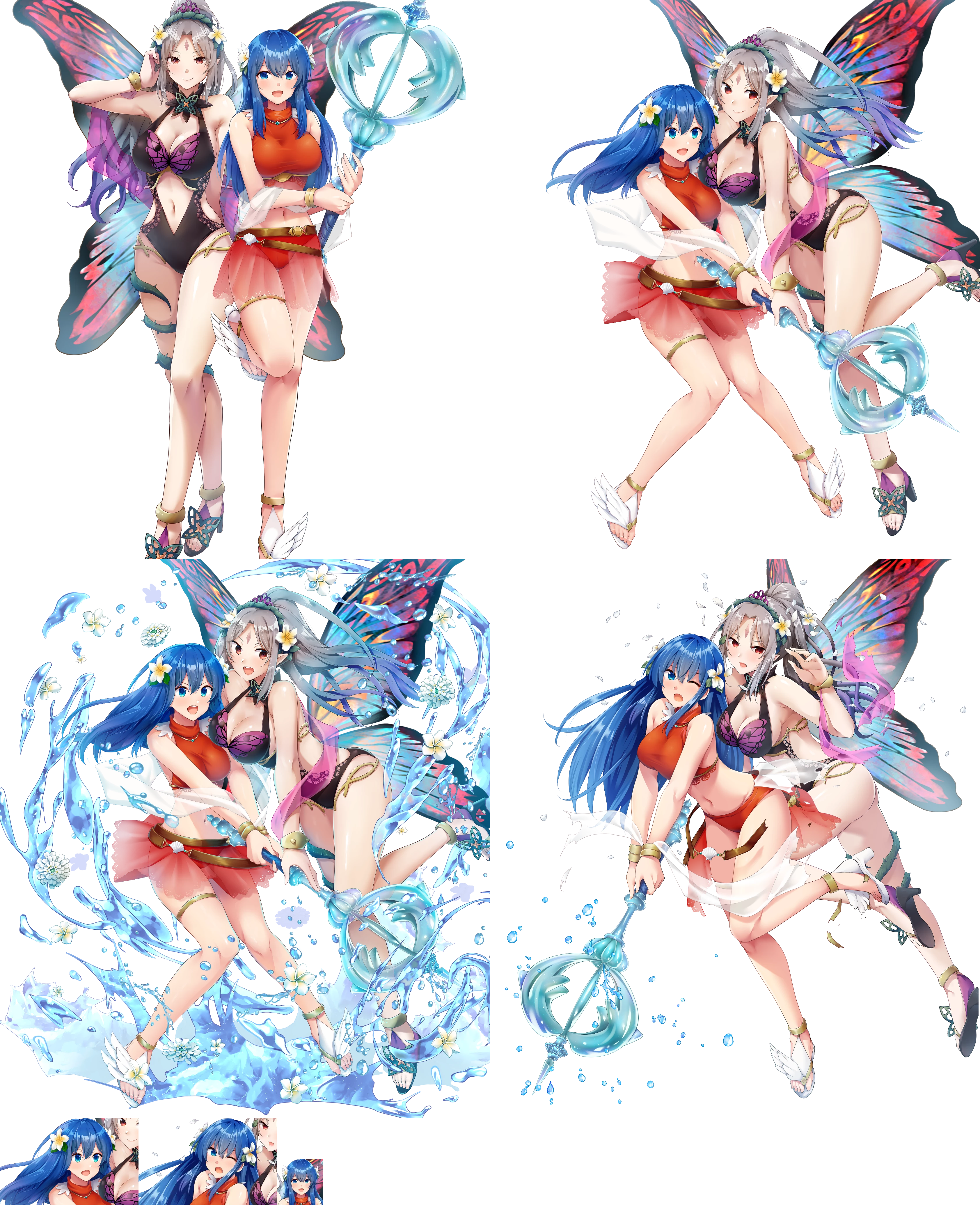 Caeda & Plumeria (Summer's Dream)