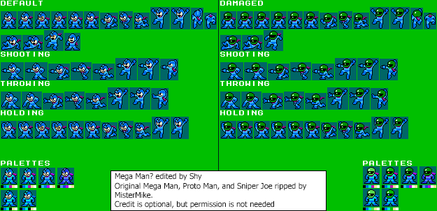 Mega Man Customs - Mega Man? (NES-Style)