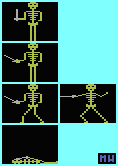 The Dragon's Eye (Atari 800) - Skeleton