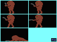 The Dragon's Eye (Atari 800) - Golem