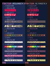 PICO-8 Fantasy Console - Editor Icons