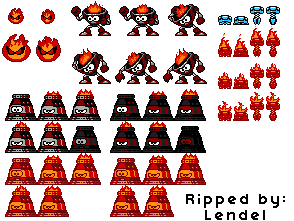 Active Volcano Enemies