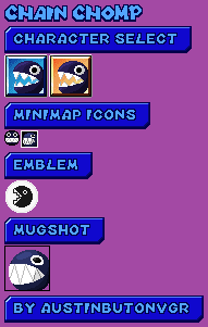 Chain Chomp Mugshots (Mario Kart DS-Style)