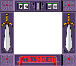 Mahjong Quest (J-Wing) (JPN) - Super Game Boy Border