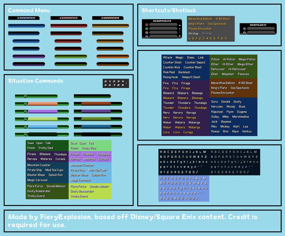 KHIII Second Command Menu