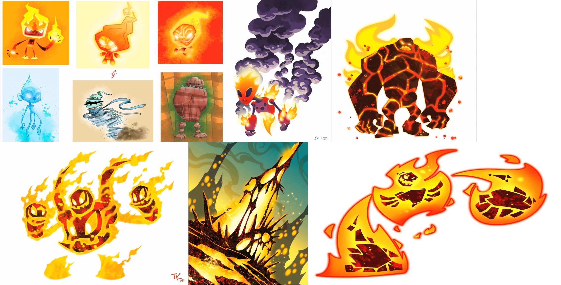 Fire Elementals