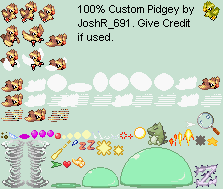 Pokémon Generation 1 Customs - #016 Pidgey