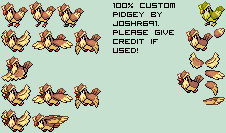 Pokémon Generation 1 Customs - #016 Pidgey