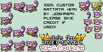 Pokémon Generation 1 Customs - #019 Rattata