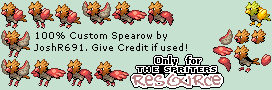 Pokémon Generation 1 Customs - #021 Spearow