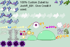 Pokémon Generation 1 Customs - #041 Zubat