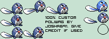 Pokémon Generation 1 Customs - #060 Poliwag