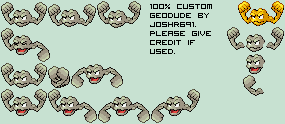 Pokémon Generation 1 Customs - #074 Geodude