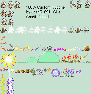 Pokémon Generation 1 Customs - #104 Cubone