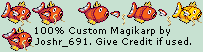 Pokémon Generation 1 Customs - #129 Magikarp