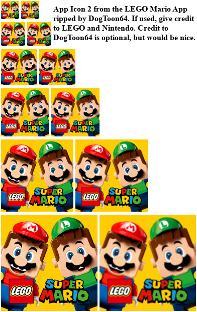 LEGO Super Mario - App Icon 2