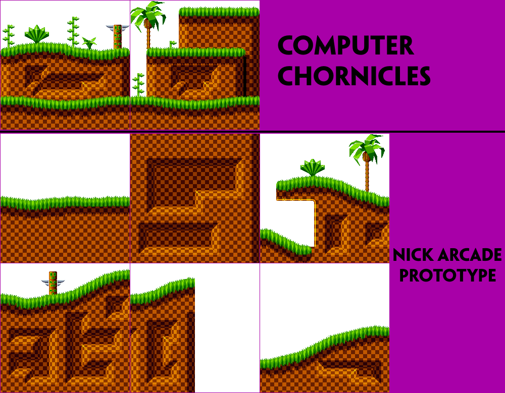 Green Hill Zone Chunks (Prototypes, Sonic Mania-Style)