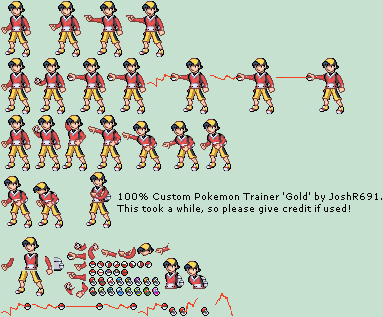 Pokémon Generation 2 Customs - Ethan (Classic, aka Gold)
