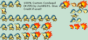 Pokémon Generation 2 Customs - #155 Cyndaquil