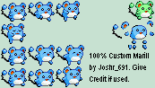 Pokémon Generation 2 Customs - #183 Marill