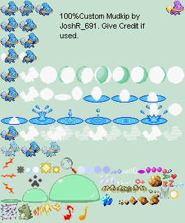 Pokémon Customs - #258 Mudkip