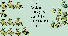 Pokémon Customs - #387 Turtwig