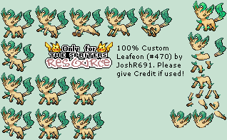 Pokémon Customs - #470 Leafeon