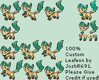 Pokémon Customs - #470 Leafeon