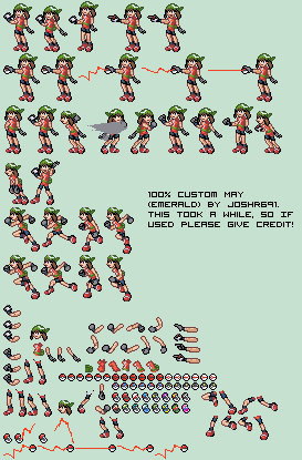 Pokémon Customs - May (Emerald)