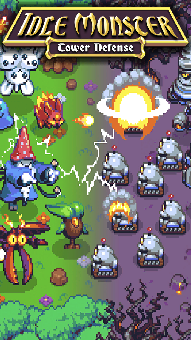 Idle Monster Tower Defense - Splash Screen