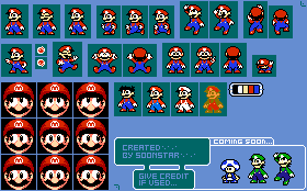 Mario (Mega Man NES-Style)