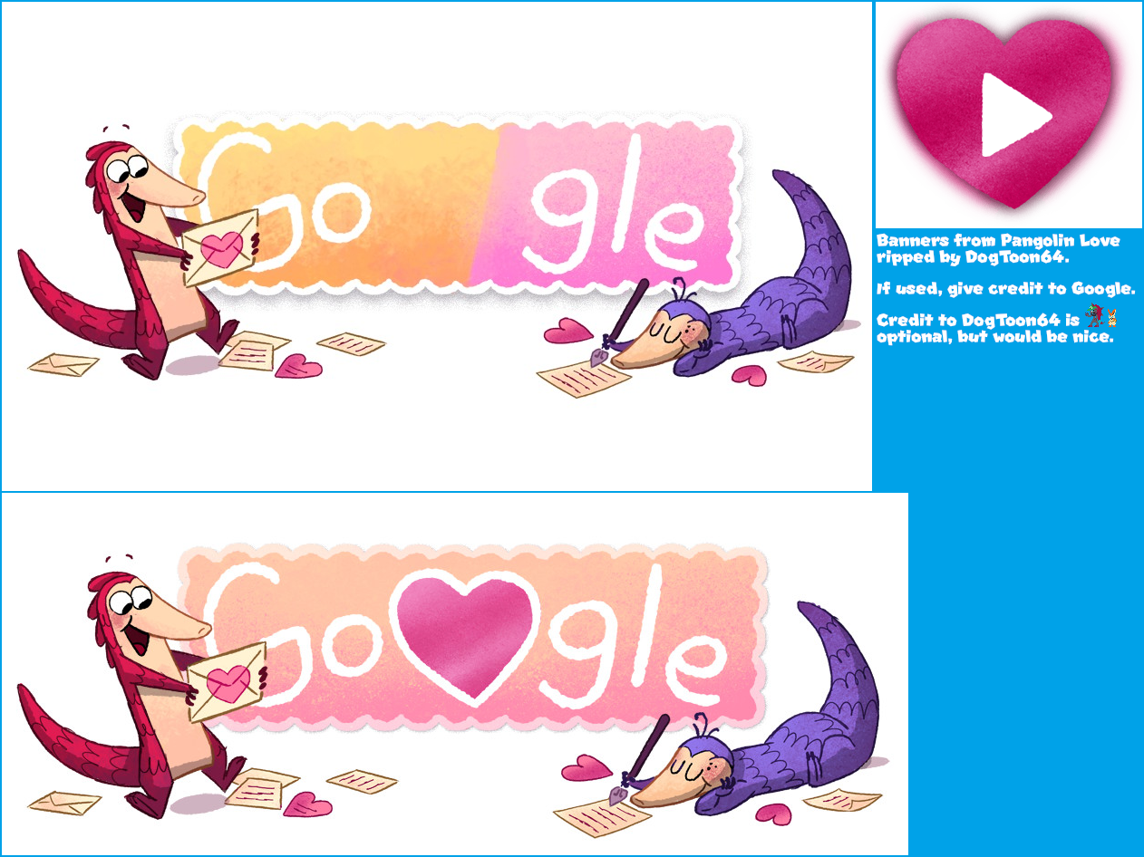 Google Doodles - Banners